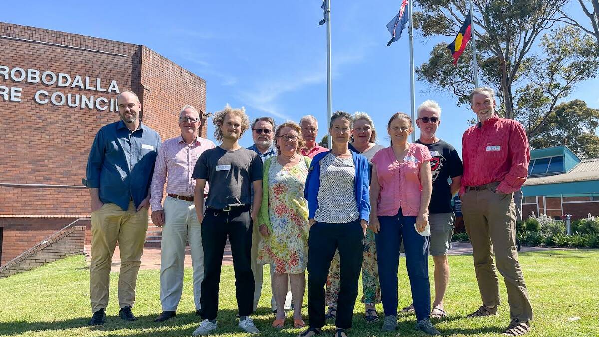 The Climate Change Advisory Committee during their first meeting at Eurobodalla Council last week. Absent in the photo is: Councillor David Grace, Aaron Atteridge, Russell Baker, Luke Dalla, Suzanne Harter and Brett Stevenson. Picture supplied.