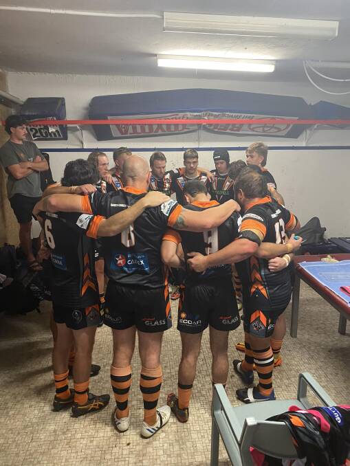 Batemans Bay Tigers after their win at Bega. Picture supplied.