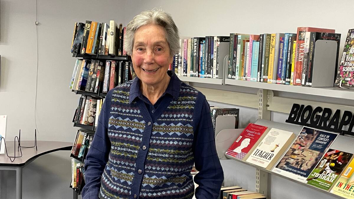 Helen Ryan of Narooma Historical Society presented a talk on Narooma's early European settlement at Narooma Library. Picture by Marion Williams