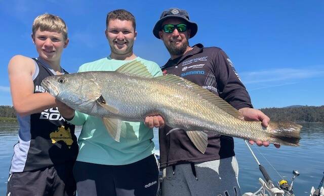 Last week, Pete and his sons travelled from Sydney to Batemans Bay just to catch a jewfish!
