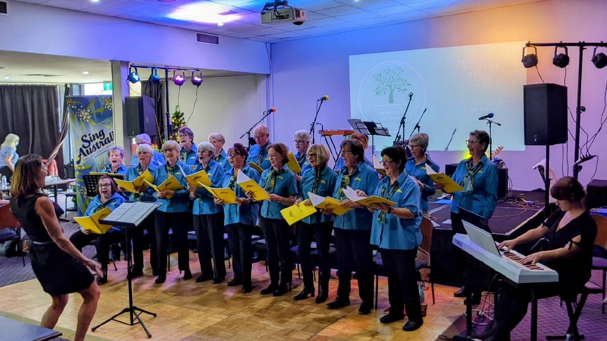 Hear the 'Sing Australia' choir at the Jazz Gospel Service at the Uniting Church in Batemans Bay on September 24. Picture supplied