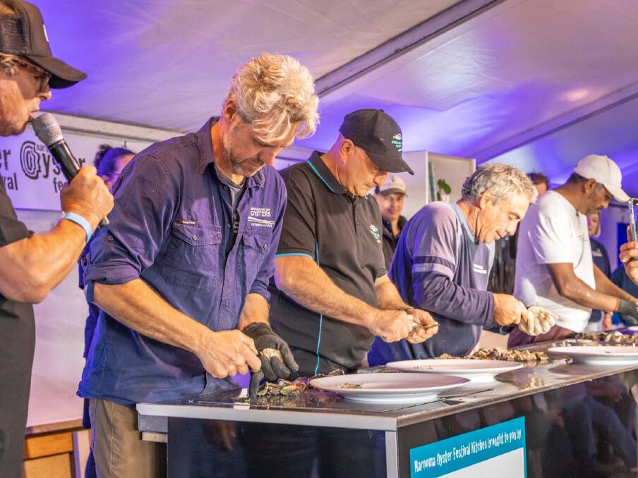 Narooma Oyster Festival is back and bigger than ever between May 5 and 7, with the Oyster Alley, shucking competitions, oyster judging and cooking demonstrations making a return. Picture supplied