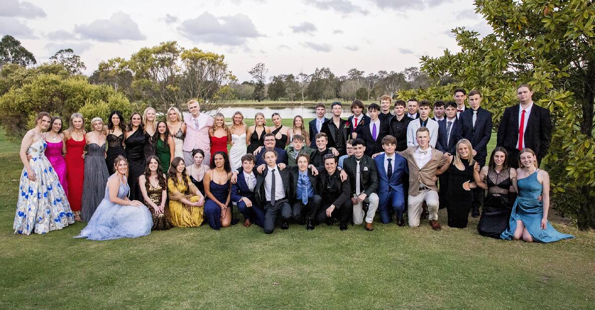 The Year 12 class of 2023 celebrated their final year of school at the Moruya Golf Club on Thursday, 21 September. Picture by Intrigue Photography