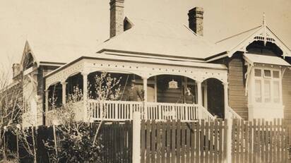 William and Adelaide Stephens' Gundary home, 'Redleaf'.