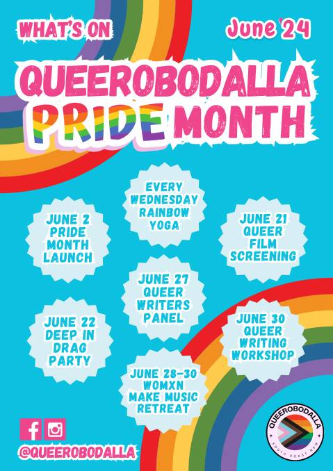 Queerobodalla will celebrate the LGBTQIA in the Eurobodalla in June