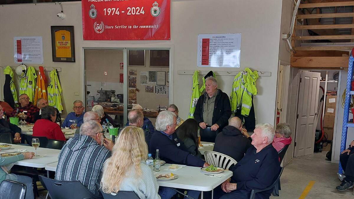 Former and longest-serving Malua Bay Captain Dave Ramsland reminiscing.Picture supplied.