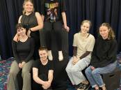The cast of 'War Crimes' - young adult drama presented by the Bay Theatre Players. Picture supplied.