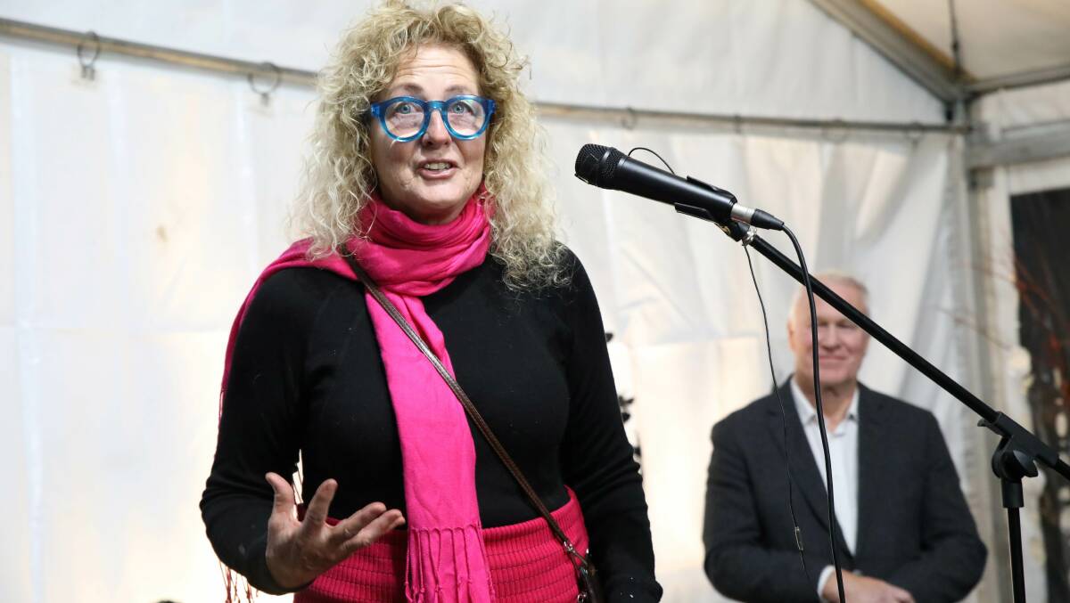 Ingrid Morley won the $100,000 Acquisitive Prize at Sculpture for Clyde 2024. Picture by Vic Silk