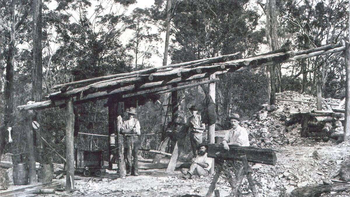 An image of the Bimbimbie Mine from a similar era to the Belimba Mine referenced in this week's article.