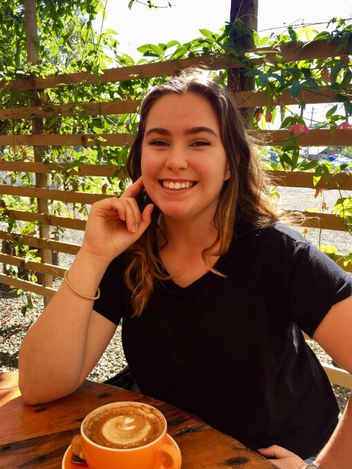 PEARLY WHITES: Zoe Williams has finished her Year 12 exams - "I didn't cry once" - and is ready pursue universtiy to qualify as a dental hygeinist.