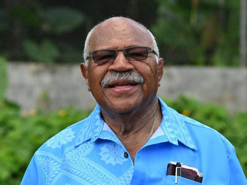 Fiji's Sitiveni Rabuka is confident Pacific nations can "continue our neighbourly co-operation". (Mick Tsikas/AAP PHOTOS)