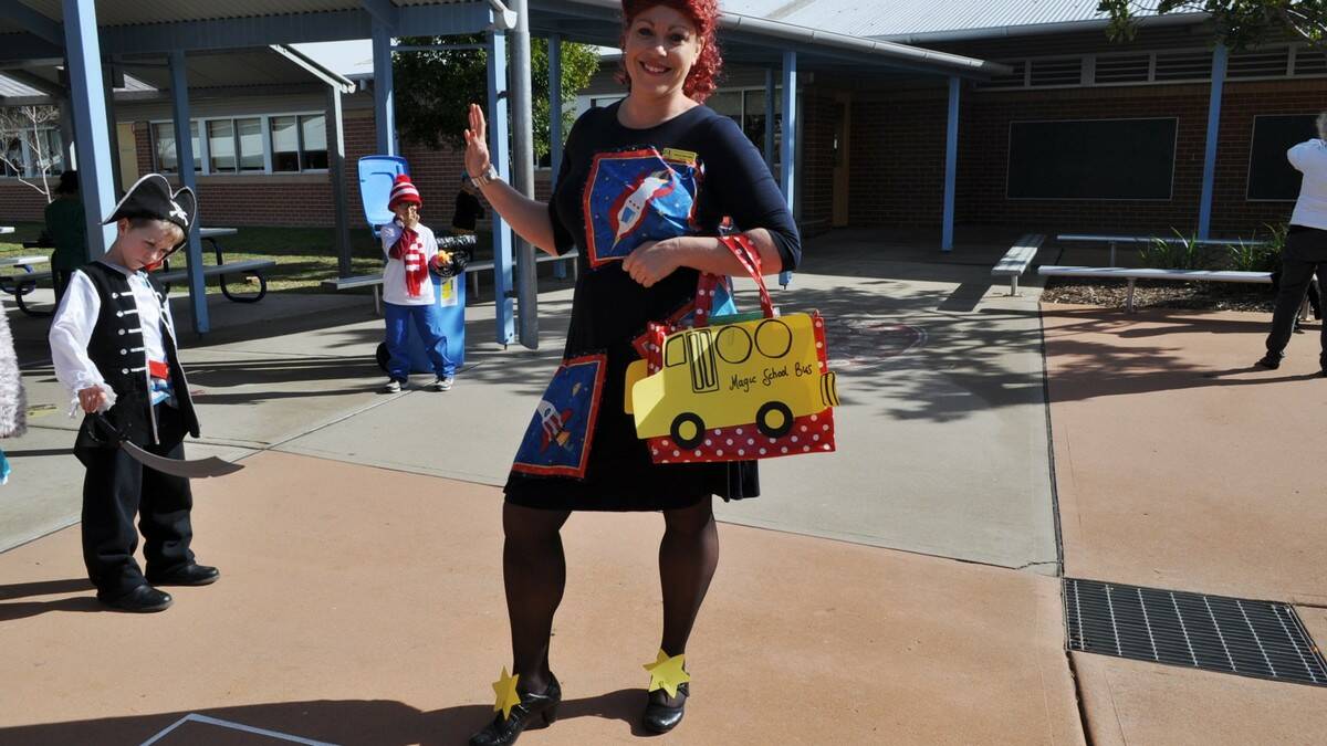 Teacher Naomi Blunden was Miss Frizzle from the Magic School Bus. 