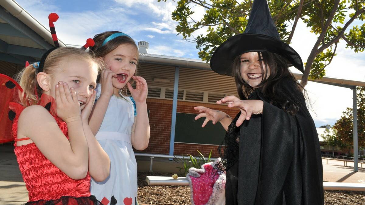 Kiya Drag and Monique Corrigan got a fright from the Wicked Witch of the West, also known as Bree Aldridge. 
